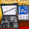 FARAD Per Range Rover Sport 2005-2021 Kit Dadi Antifurto NERI Starlock Cerchi Lega