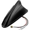 LAMPA Antenna auto amplificata Aero-Fin 6 AM/FM/GPS Universale verniciabile