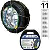 Cora Catene da Neve a Rombo in Acciaio 9mm Grip Tech Misura 235/40-19 Gruppo 11 Cora