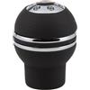 SIMONI RACING Pomello cambio universale Simoni Racing Indigo pelle nera innesto a siringa
