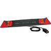 LAMPA Porta targa ripetitrice segnaletica posteriore 12/24V spina 7 poli