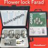 Farad Per Ssangyong Korando 2002>2009 Kit Dadi Antifurto Flower Lock Cerchi Lega