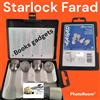Farad Kit 4 Dadi (60°Chiuso) Antifurto Starlock con 1 Chiave Es.21 M12X1,25 F.19 L.26