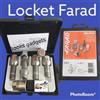 Farad Per Alfa Romeo 159 dal 2005> Kit Bulloni Antifurto Locket Farad Cerchi in Lega