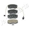 JAPANPARTS Kit pastiglie freno posteriori JAPANPARTS PP-101AF