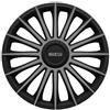 Sparco Set 4 Copricerchio 16" Universali Treviso Nero/Grigio Coppe Ruota Borchia