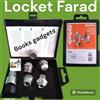 Farad Per Ford B-Max fino al 12.2013 Kit Dadi Antifurto Locket per Cerchi in Lega