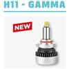 Step1 Parts Step1 Coppia Lampade led H11 per Fari Lenticolari PGJ19-2 9-16V 70W 7000L 6000K