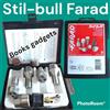 Farad Per Smart Forfour dal 2015 Kit Bulloni Antifurto Stil-Bull Cerchi Acciaio