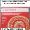 Kienzle 5 Kit (500pz) Dischi Tachigrafo 125-24/EC-125Km/h-24h Disco Diagramma Tachigrafi