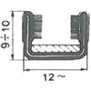 Lart Per Fiat 500 Rotolo da 10mt Canalino Canalina Vetri Singolo Armato 10x12mm Nuovo