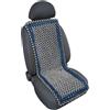LAMPA Coprisedile schienale auto estivo in palline di legno Samurai blu/grigio
