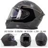 BHR Casco Integrale NERO METAL Doppia Visiera Antigraffio Int. Remov. 831 Rocket BHR