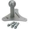 NORDRIVE Supporto universale a parete per portabiciclette gancio traino