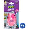Mr. magic 6x Bundle Mr.Magic Ovetto Frigorifero Cattura Odori Aceto Deodorante