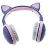Auricolari Bluetooth 5.0 Wireless Cat Ear LED con / Mic Cuffie per bambine
