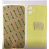 Back vetro Scocca Posteriore Per iPhone 11, GIallo Foro Big