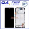 XIAOMI DISPLAY TOUCH +FRAME ORIGINALE XIAOMI REDMI NOTE 10 PRO 4G M2101K6G VETRO NERO