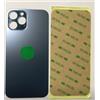 Back vetro Scocca Posteriore Per iPhone 12 Pro Max , Blu Foro BIG