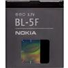 Nokia Batteria originale BL5F per Nokia N93i N95 N96 E65 6290 6210 6710 Navigator bulk