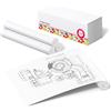 Risma Carta A4 per M832/M831/M833/M834/M835 Stampante Portatile Termica, Fogli 2