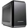 COUGAR QBX Cube Case No-Power minITX Nero per montaggio di PC compatti e perform