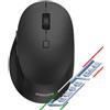 Mouse Wireless Philips SPK7507B Ergonomico 6 Tasti 3200 DPI USB PC Mac