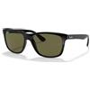 Ray-Ban Ray Ban 4181 - 57 601/9A - Occhiali da Sole - Nero/Verde G-15 Polarizzato