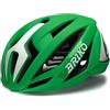Briko Quasar BARDIANI, Casco Unisex Adulto, Green-White, M