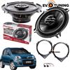 Pioneer - Evotuning Pioneer Kit 2 casse per FIAT Panda 3 Serie da 2012 Posteriore Altoparlanti 13 cm