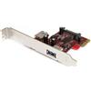 StarTech.com 2 port PCI Express SuperSpeed USB 3.0 Card with UASP Support - 1 In