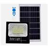 Faro LED Solare 800W con Telecomando Pannello Fotovoltaico Impermeabile Lampione