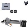 Volpi KV390 - Forbici da Potatura Cordless 2 Batterie al Litio 150W