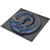 SvitMolds Stampo serpente fai da te cemento cemento stampo serpente a sonagli statua pe...