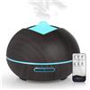 Does not apply Diffusore Di Oli Essenziali (500Ml),Diffusore Di Aromi Ultrasuoni Umidificatore,