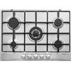 Glem Gas Piano cottura gas 5 zone GT755IX Inox (70cm)