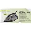 Zephir Ferro da Stiro a Vapore Termostato Regolabile 2600W Silver / Nero ZHF396 Zephir