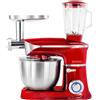 royalty line Robot da cucina impastatrice planetaria multifunzione 1900W 6.5 litri con led