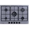 ELLECI Piano Cottura 5 Fuochi a Gas 75 cm Cemento STYLE 75 G48 PGSS75348CB ELLECI