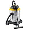 Lavorwash WTP 50 XE 50 L Bidone Aspiratutto Nero, Acciaio inossidabile, Giallo
