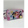 Disney astuccio busta 2 cerniere 3 scomparti scuola porta matite penne principesse