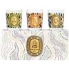 Diptyque Cofanetto Candele Sapin - Delice - Coton 3x70 g, 20 ore/cad
