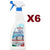 RHUTTEN 6 PZ RHUTTEN VIA MUFFA RH 750ML SPRAY SBIANCA E IGIENIZZA MURI PIASTRELLE FUGHE