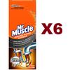 MR MUSCLE 6 MR MUSCLE NIAGARA CUCINA GRANULARE DISGORGANTE SCIOGLIE I GRASSI 250GR