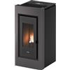 Cadel Stufa a Pellet Ventilata 10,5 kW 25 Kg WiFI Titanium 7022074 Prince 11 T1 Cadel