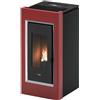 Cadel Stufa pellet 10,5kW PRINCE 11 Rosso 5 stelle Classe A+ 7022072