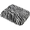 Mayssa Coperta maculata in Pile Animalier Zebrato Tigrato Leopardato Plaid 130x160 cm