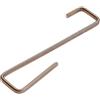 OFFICINE RASERA Ganci fermacoppo a "s" piattina inox 90x20 per l'ancoraggio di coppi