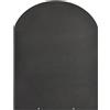 Divina Fire Pedana salvapavimento per stufe a legna e pellet in acciaio 90x80