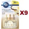 Ambi Pur 9 PZ AMBIPUR 3VOLUTION ELETTRICO RICARICA 21ML VANIGLIA DEODORANTE AMBIENTE
